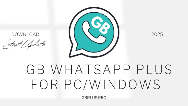 GB WhatsApp Plus for PC